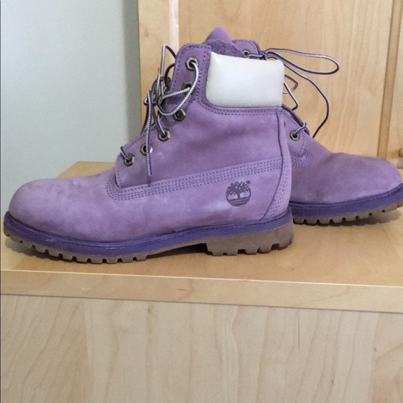 timberland lilac boots